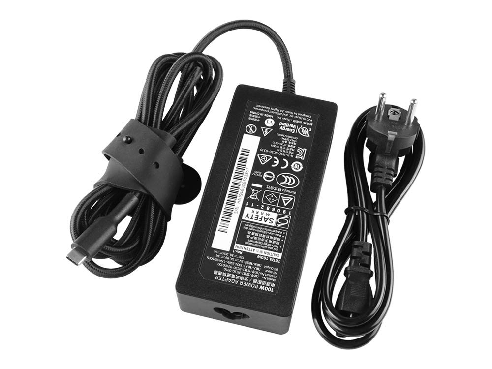 Origineel 100W USB-C Blade Blade Stealth 13 RZ09-03101 Adapter Voeding Oplader + Koord
