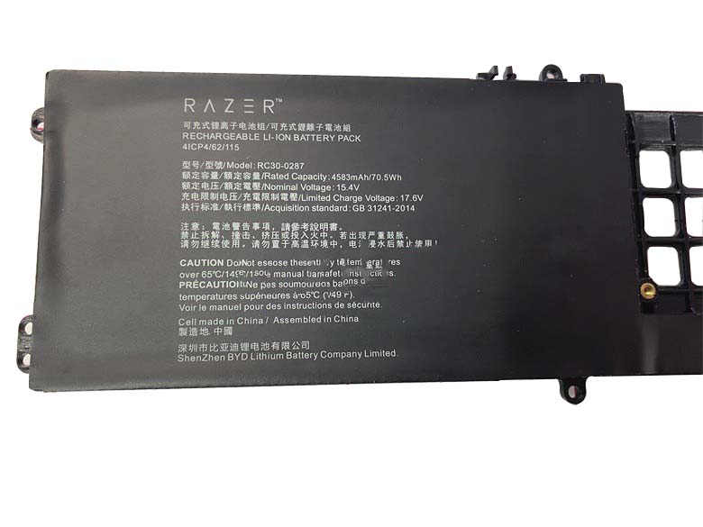 Originele Razer Blade 17"(2021) RZ09-0406B Accu Batterij 4583mAh 70.5Wh