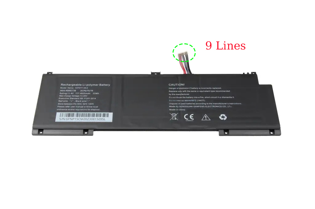Accu Batterij Emdoor NP15CM E15433 4825mAh 55Wh