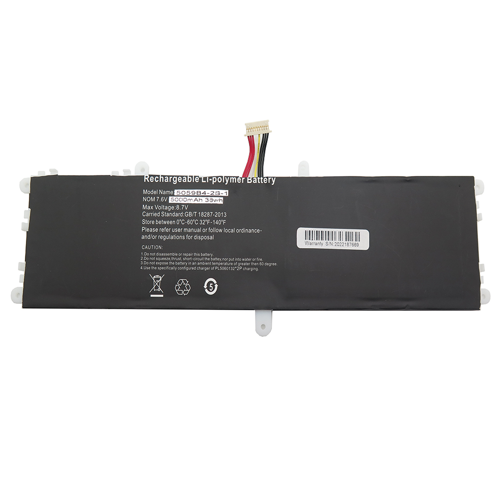 Chuwi GemiBook 13 CWI528 Accu Batterij 5000mAh 38Wh 4 Cellen