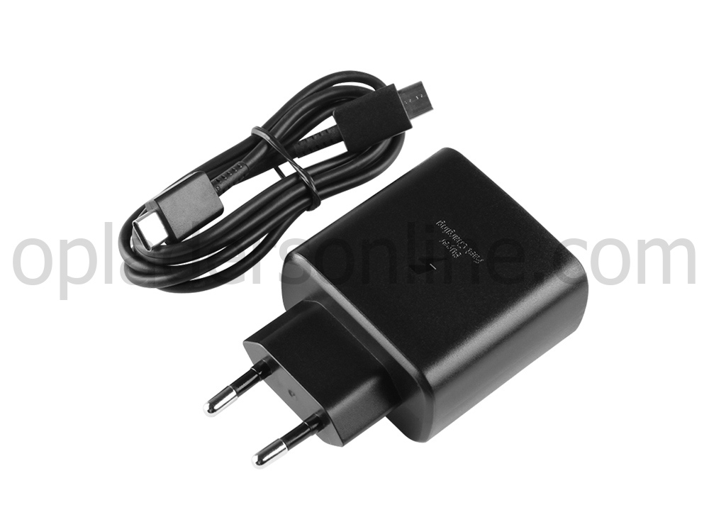 45W USB-C Samsung Galaxy M11 SM-M115F/DSN Adapter Voeding Oplader + Koord