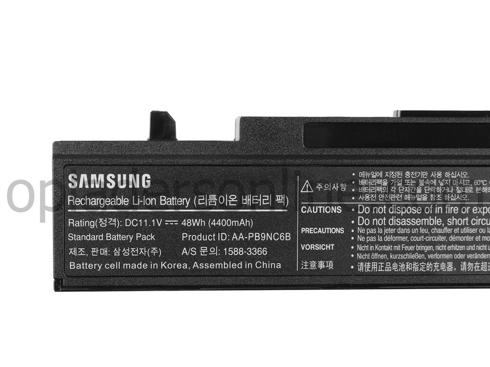 Originele 4400mAh 48Wh 6 Cellen Samsung 355E7C 355E7X Accu Batterij