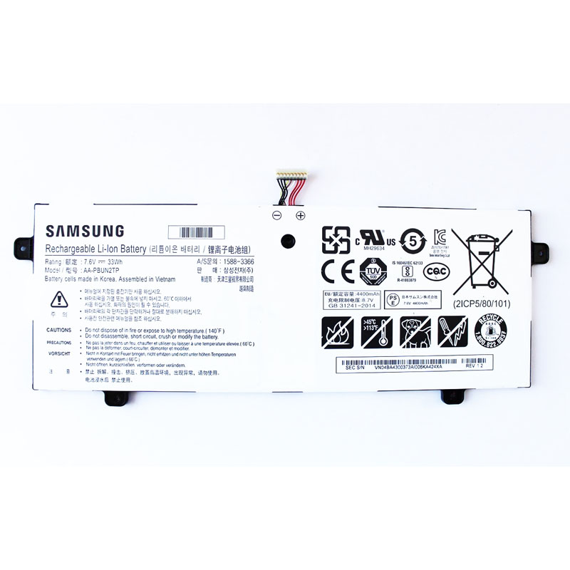 Originele Samsung Chromebook 3 XE500C13-K01US Accu 7.6V 4400mAh 33Wh