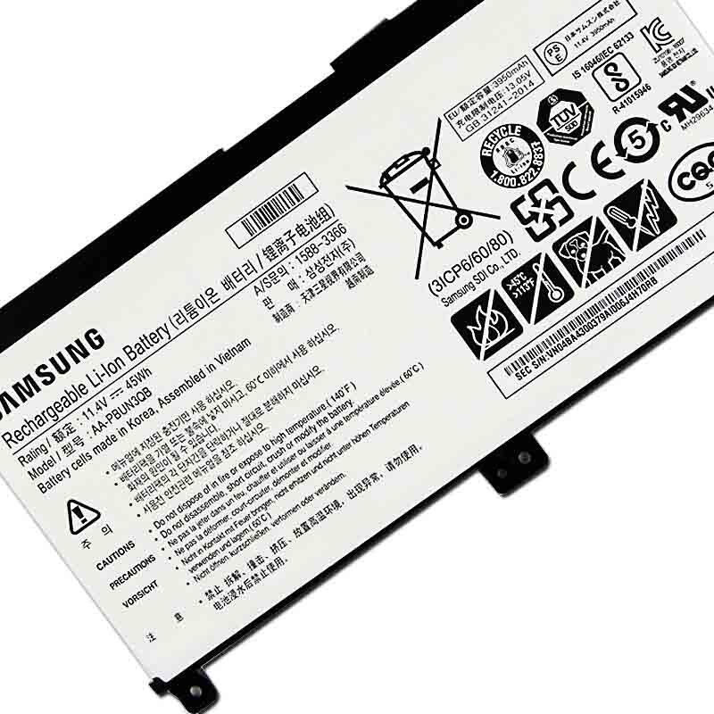 Originele Samsung NP740U5M-X01US Accu 11.4V 3950mAh 45Wh