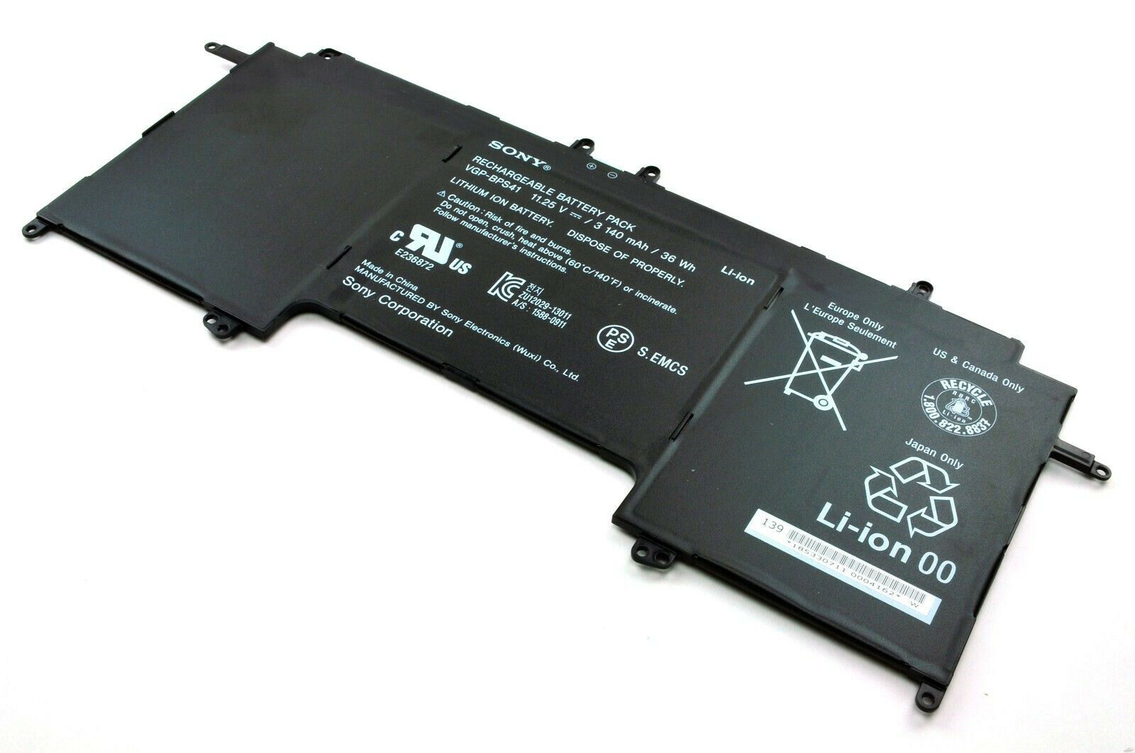 Origineel 3140mAh 36Wh Sony Vaio SVF13N12CGS SVF13N1A4R Accu Batterij