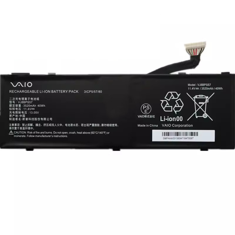 Sony 31CP5/57/80 Accu Batterij 3520mAh 40Wh