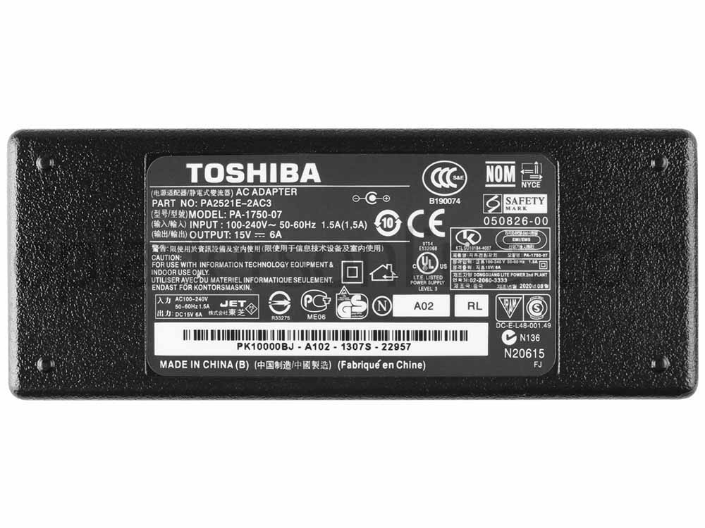 90W Adapter Voeding Oplader Toshiba G71C0000C410 + koord
