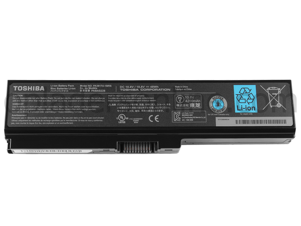 Originele 48Wh Toshiba Satellite L635-S3025 Accu Batterij