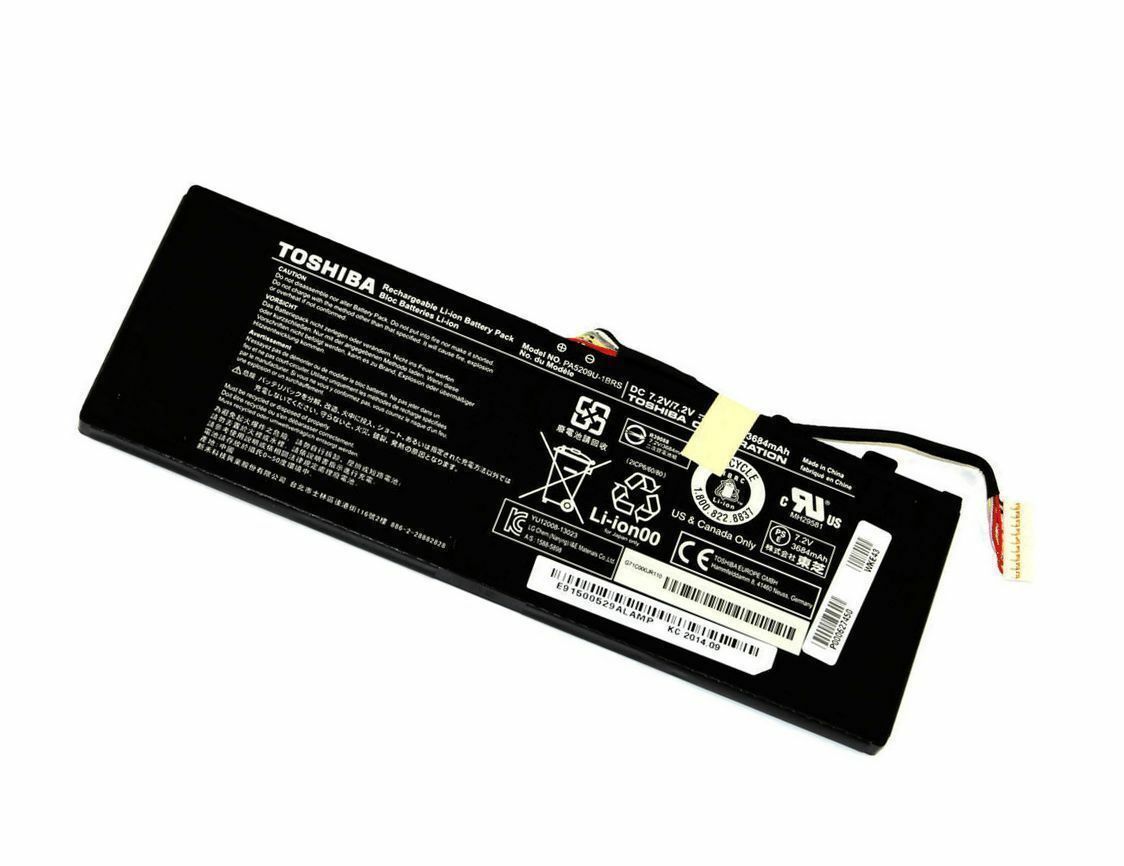 Originele 3684mAh 28Wh Toshiba Satellite L12-C-101 Accu Batterij